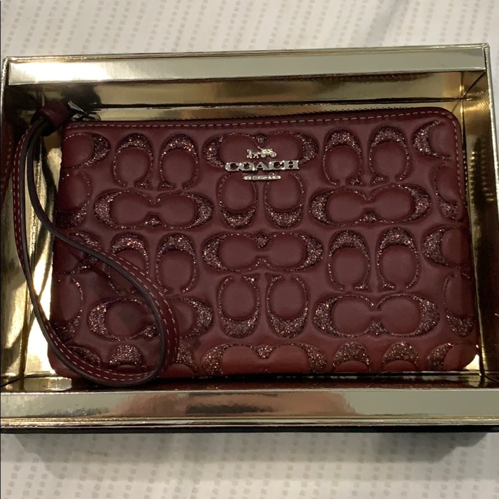 Coach wristlet